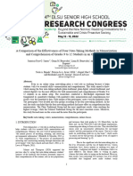 A Comparison of The Effectiveness of Four Note-Taking Methods in