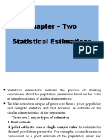 Statistics For MGT II - CH 2