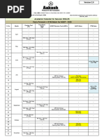 Academic Calendar CF+OYM-Phase-01 2024-25 Version 2.0