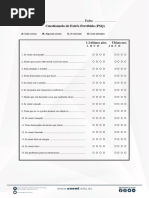 Cuestionario de Estrés Percibido (PSQ)