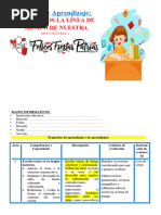 4° Sesión Día 1 Com Elaboramos La Línea de Tiempo de Nuestra Historia