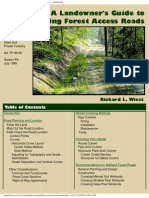 A - Landowners - Guide - To - Building - Forest - Access - Roads - USDA Forest Service