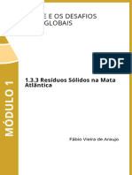 1.3.3 Resíduos Sólidos Na Mata Atlântica