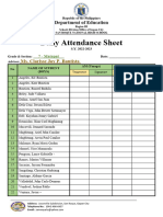 G7 MATAPAT Daily Attendance