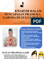 Peran Kwartir Dalam Pencapaian PG