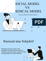 Social Model Vs Medical Model (Relasional)