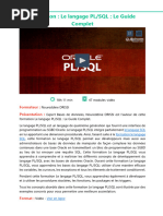 Alphorm Fiche Formation Le Langage PLSQL