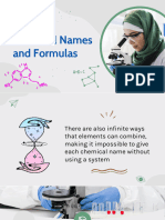 Lesson 4 - Writing Chemical Names and Formulas