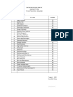 Daftar Nilai Praktek Otkp