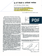 Strain Aging of Steel - A Critical Review. Part II. The Theory of Strain Aging