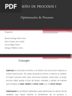 Optimizacion de Procesos Fundamentos