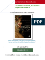 Full Download Encyclopedia of Human Nutrition, 4th Edition Benjamin Caballero PDF