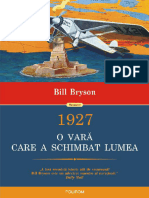 Bryson, Bill - 1927. O Vara Care A Schimbat Lumea - Retail