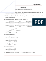 Some Application To Trigonometry