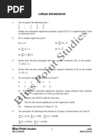 Linear Regression