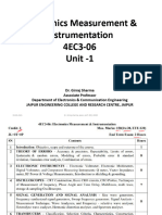 Unit 1 Theory of Errors