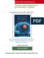 Handbook of Decision Support Systems For Neurological Disorders 1st Edition Download PDF