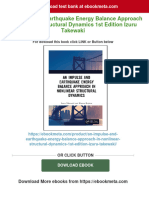 An Impulse and Earthquake Energy Balance Approach in Nonlinear Structural Dynamics 1st Edition Izuru Takewaki Download PDF