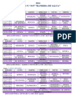 Horario 2024 - Julio