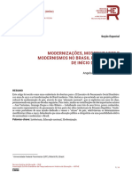 Gomes - 2023 - Modernizações, Modernidades e Modernismos No Brasi