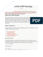 MikroTik OSPF Routing