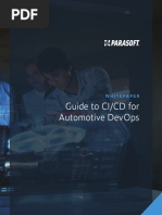 Whitepaper Guide To CICD For Automotive DevOps