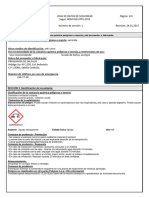 Hoja de Seguridad Sarricida