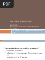 Managerial Economics Lecture3-1