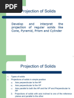 Projection of Solids