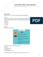 KELAS 5 - SOAL B. INDO BAB 1 (Senin, 29 Juli 2024)