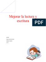 Mejorar La Lectura y Escritura