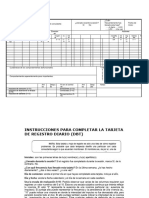 Tarjeta de Registro Diario DBT 2