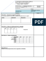 Quinto Grado - Evaluacion Diagnostica 2024 2025