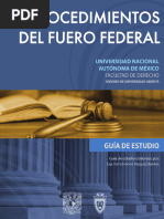 Guia Procedimientos Fuero Federal