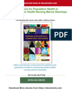 Full Download Foundations For Population Health in Community/Public Health Nursing Marcia Stanhope PDF