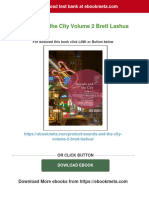 Get Sounds and The City Volume 2 Brett Lashua Free All Chapters