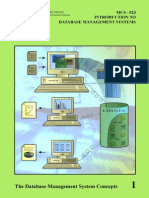 Mcs023b1 Introduction To Dbms