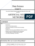 Ds Unit V Ann Perceptron