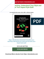 Instant Download Visualize Your Teaching: Understand Your Style and Increase Your Impact Kyle Ezell PDF All Chapter