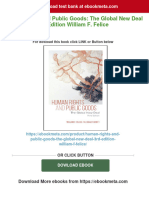 (FREE PDF Sample) Human Rights and Public Goods: The Global New Deal 3rd Edition William F. Felice Ebooks