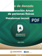 Guía Llenado Declaración Anual Plataformas Tecnologicas