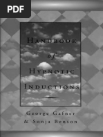 Hypnosis Handbook of Hypnotic Inductions - PDF Text