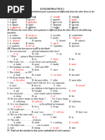 English Practice 1