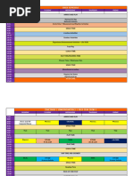 Nursery Schedule