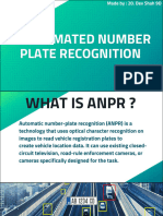 Automated Number Plate Recognition