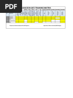 HSE Training Matrix-2024