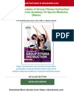 NASM AFAA Principles of Group Fitness Instruction 2nd Edition National Academy of Sports Medicine (Nasm) Download PDF