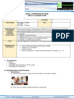 Cot 2 Lesson Plan Nature of Communication