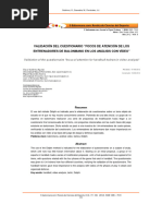 Validación Del Cuestionario "Focos de Atención de Los Entrenadores de Balonmano en Los Análisis Con Vídeo"