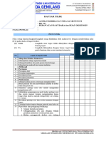 Daftar Tilik: Penuntun Belajar